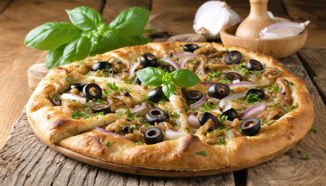 découvrez une recette rapide de pissaladière parfaite pour un apéritif estival, simple à préparer et pleine de saveurs méditerranéennes.