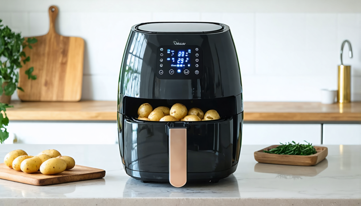découvrez notre recette simple et rapide de pommes de terre grenaille croustillantes à l'airfryer, pour un accompagnement savoureux et léger en un rien de temps.