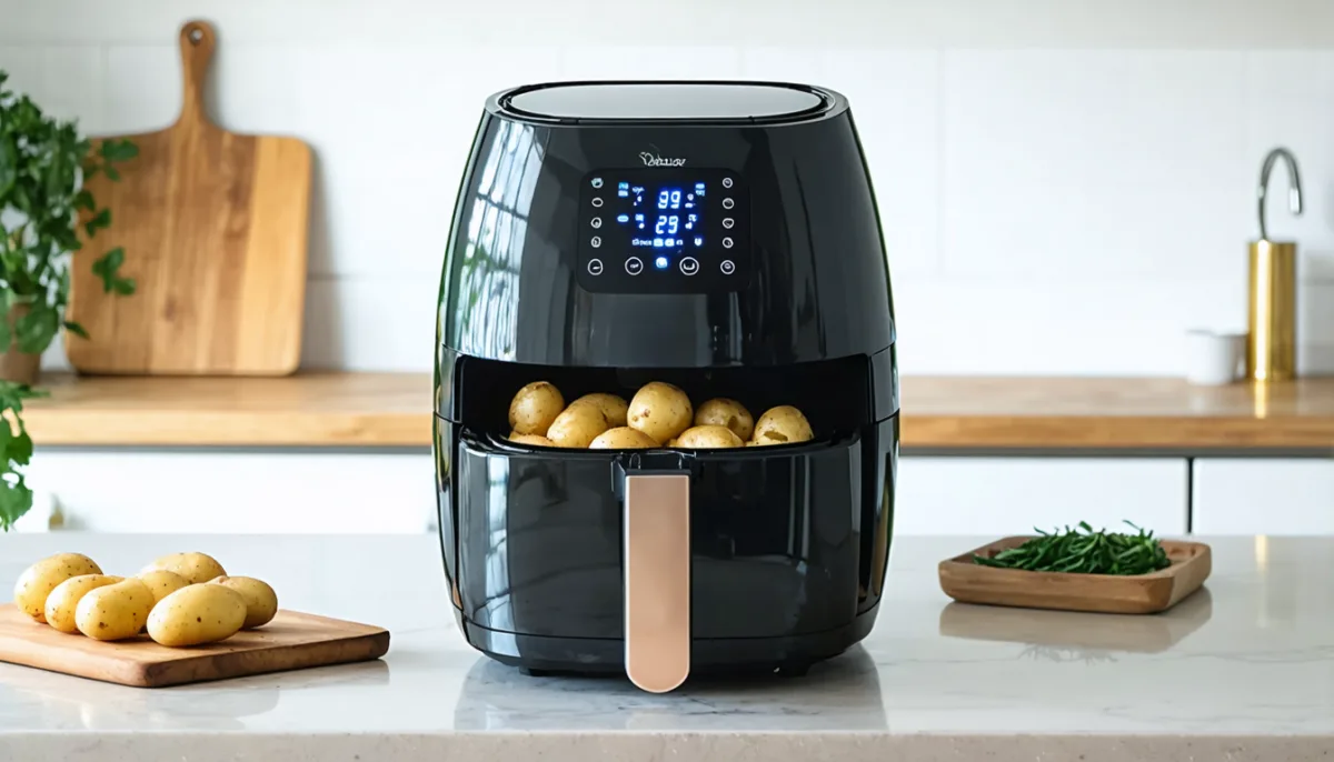 découvrez notre recette simple et rapide de pommes de terre grenaille croustillantes à l'airfryer, pour un accompagnement savoureux et léger en un rien de temps.