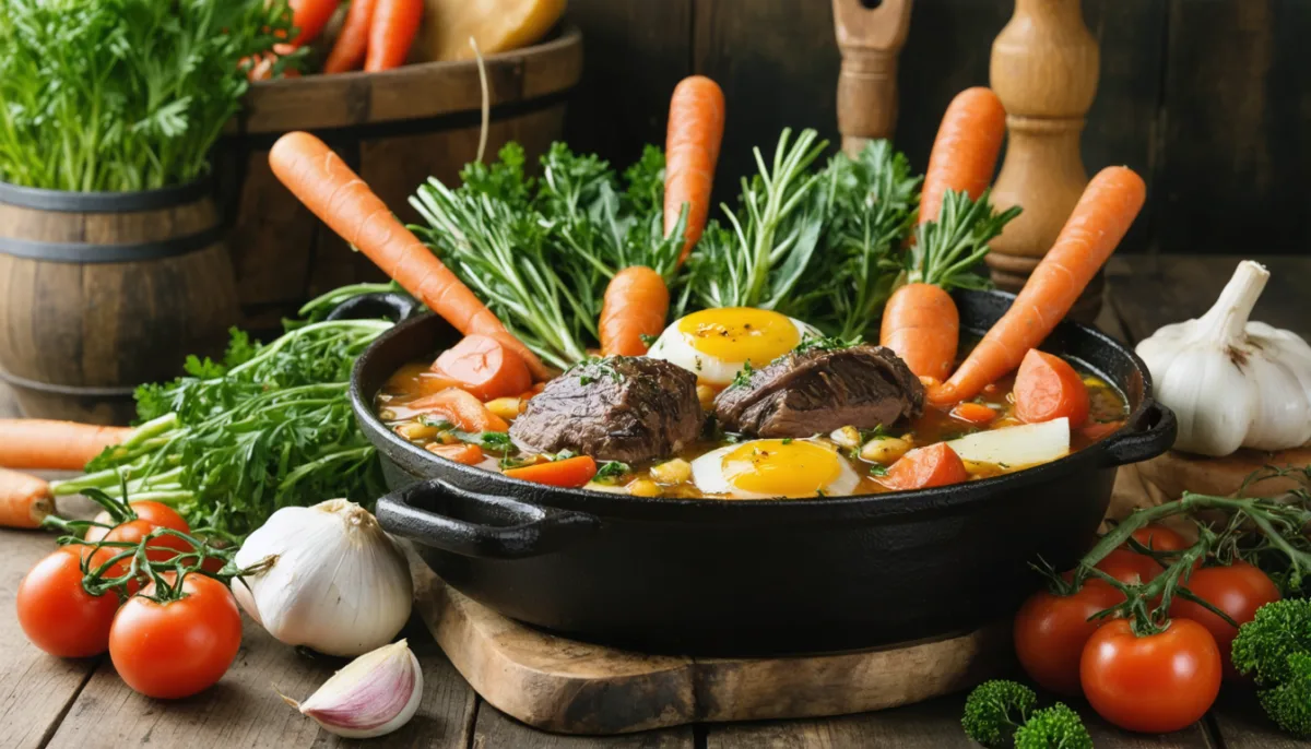 découvrez la recette traditionnelle du pot-au-feu léger à l'ancienne, un plat savoureux et réconfortant, parfait pour un repas sain et gourmand.
