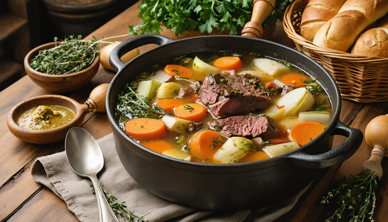 découvrez notre recette traditionnelle de pot-au-feu léger à l'ancienne, un plat savoureux et réconfortant qui allie simplicité et authenticité pour régaler toute la famille.