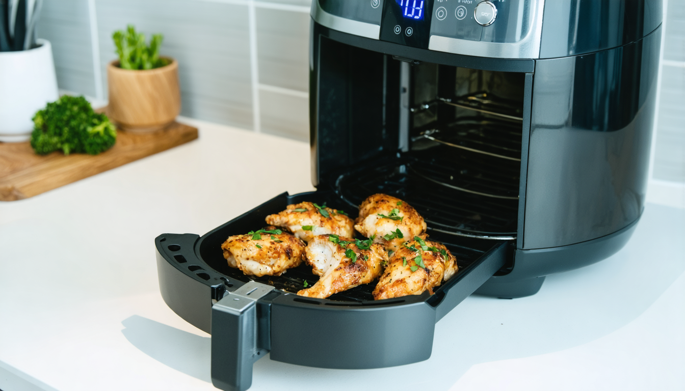 découvrez notre recette express de poulet blanc croustillant à l’airfryer, facile et rapide à préparer pour un goût irrésistible et une texture parfaite à chaque fois.