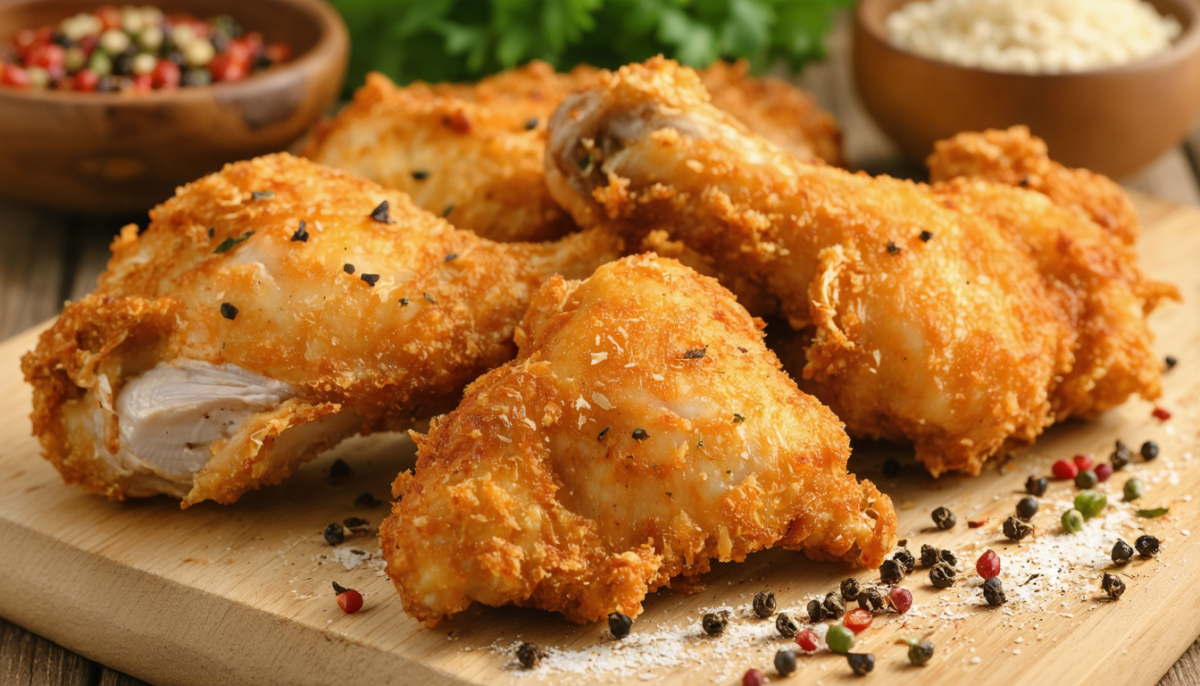 découvrez notre recette express de poulet blanc croustillant à l'airfryer, pour un goût irrésistible et une cuisson rapide. parfait pour un repas savoureux en un rien de temps !