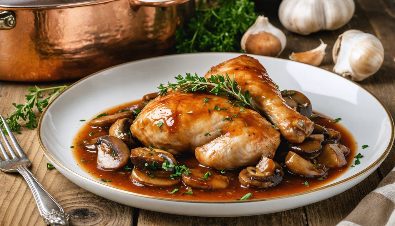 découvrez les secrets gourmands du poulet sauté à la sauce chasseur avec les conseils d'un chef pour réussir un plat authentique et savoureux à chaque fois.