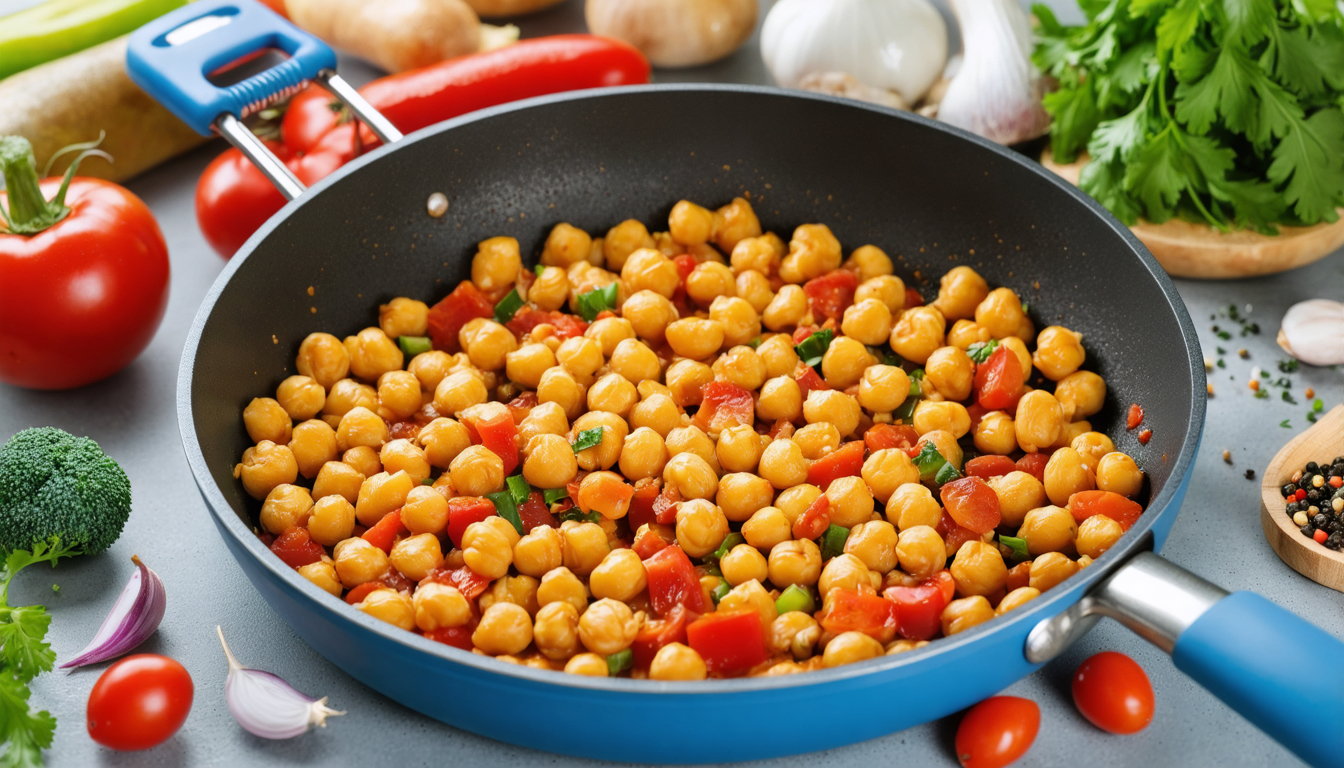 découvrez une recette légère et gourmande aux pois chiches, parfaite pour un déjeuner sain et savoureux. facile à préparer, elle ravira vos papilles tout en restant équilibrée.