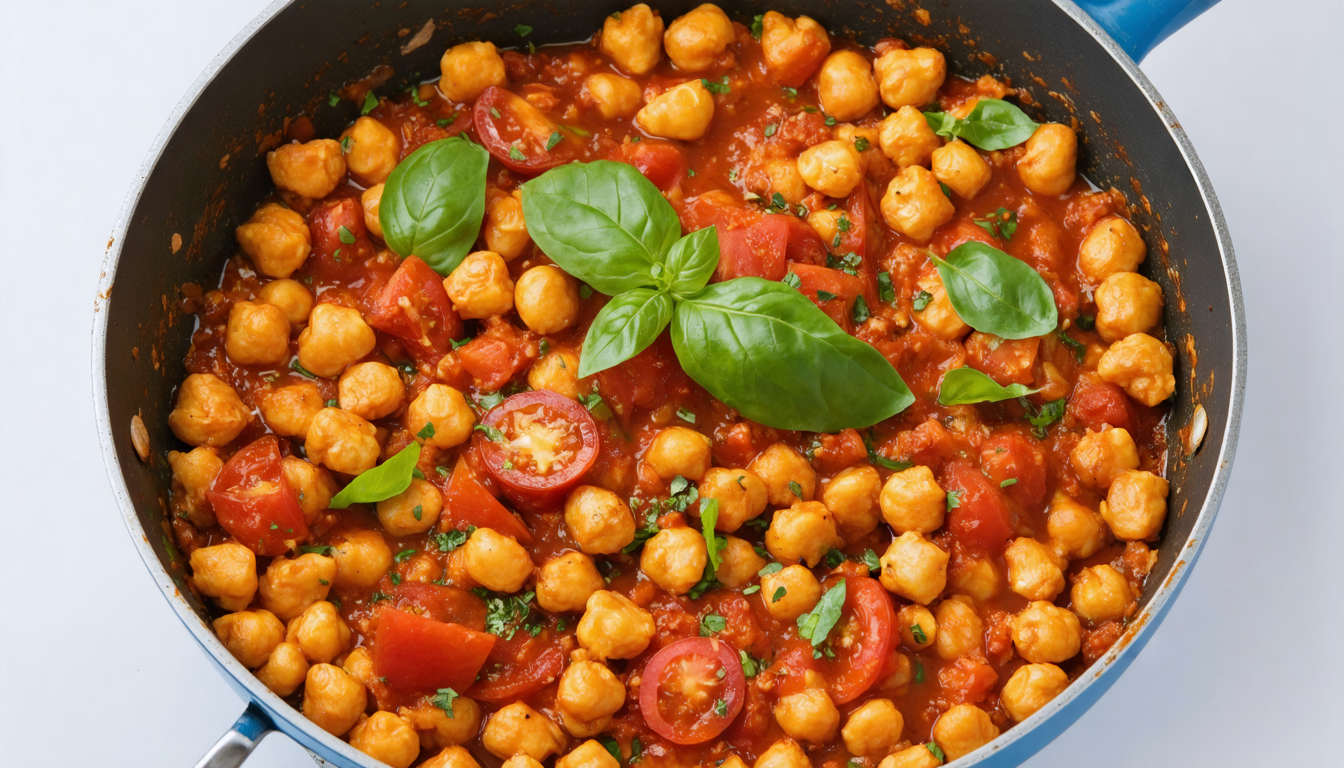 découvrez une recette légère et gourmande aux pois chiches, parfaite pour un déjeuner sain et savoureux.