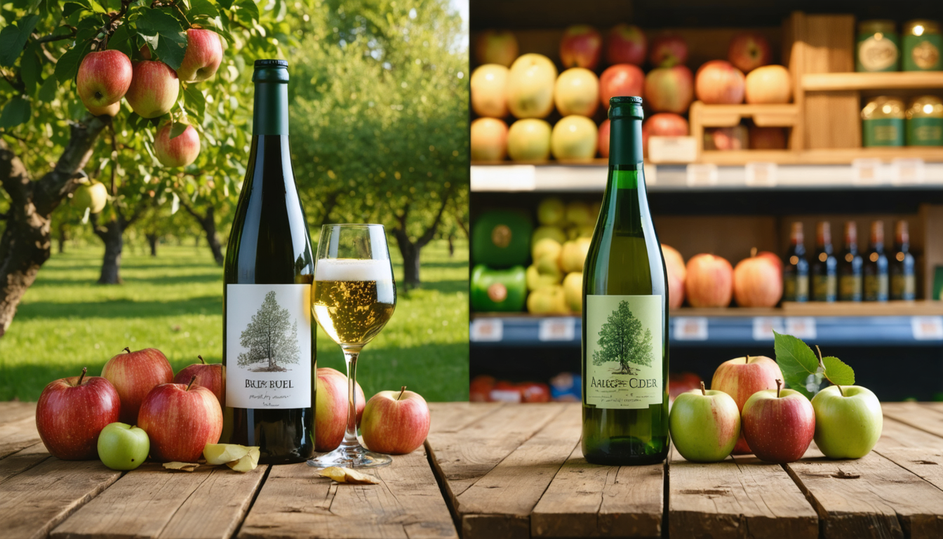 découvrez pourquoi le cidre fermier brut du pays d'auge se distingue par sa qualité, son authenticité et ses saveurs uniques, surpassant ainsi le cidre breton industriel acheté en supermarché.
