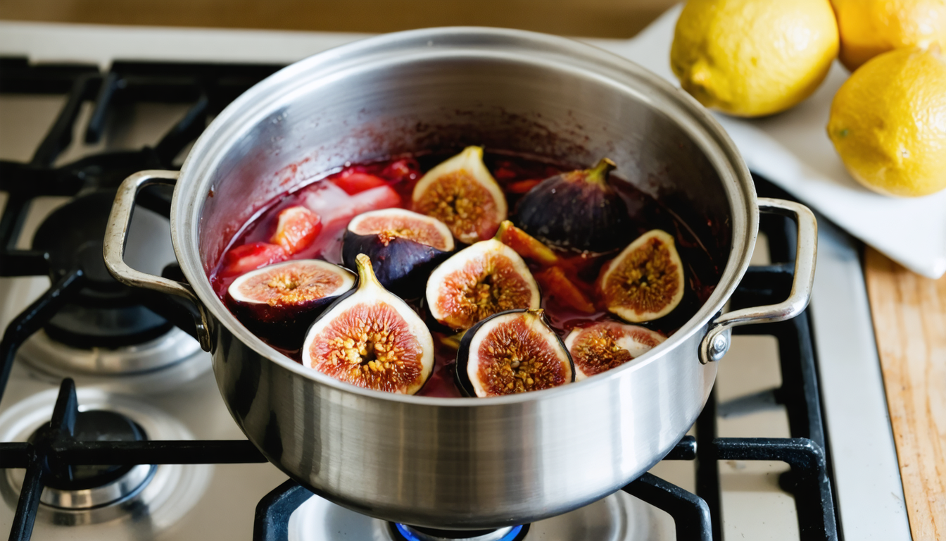 découvrez notre guide pas à pas pour préparer facilement une délicieuse compote de figues fraîches, idéale pour savourer un dessert gourmand maison.