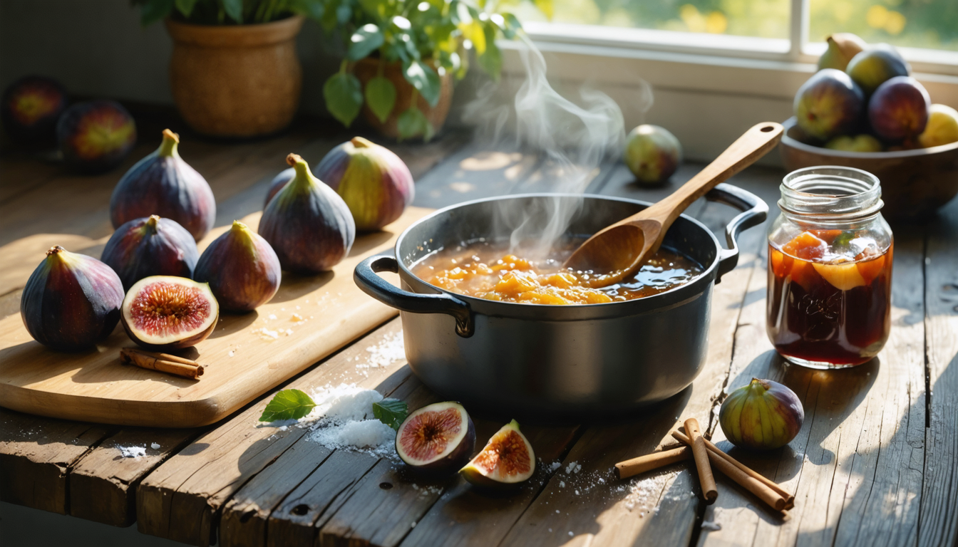 découvrez notre guide pas à pas pour préparer facilement une délicieuse compote de figues fraîches. une recette simple et savoureuse pour tous les amateurs de fruits.