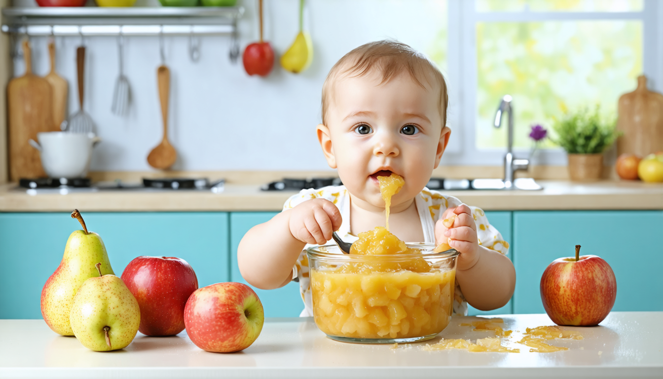 découvrez une recette simple et rapide pour préparer une compote de pommes maison pour bébé avec le cookeo. facile à réaliser, saine et savoureuse.