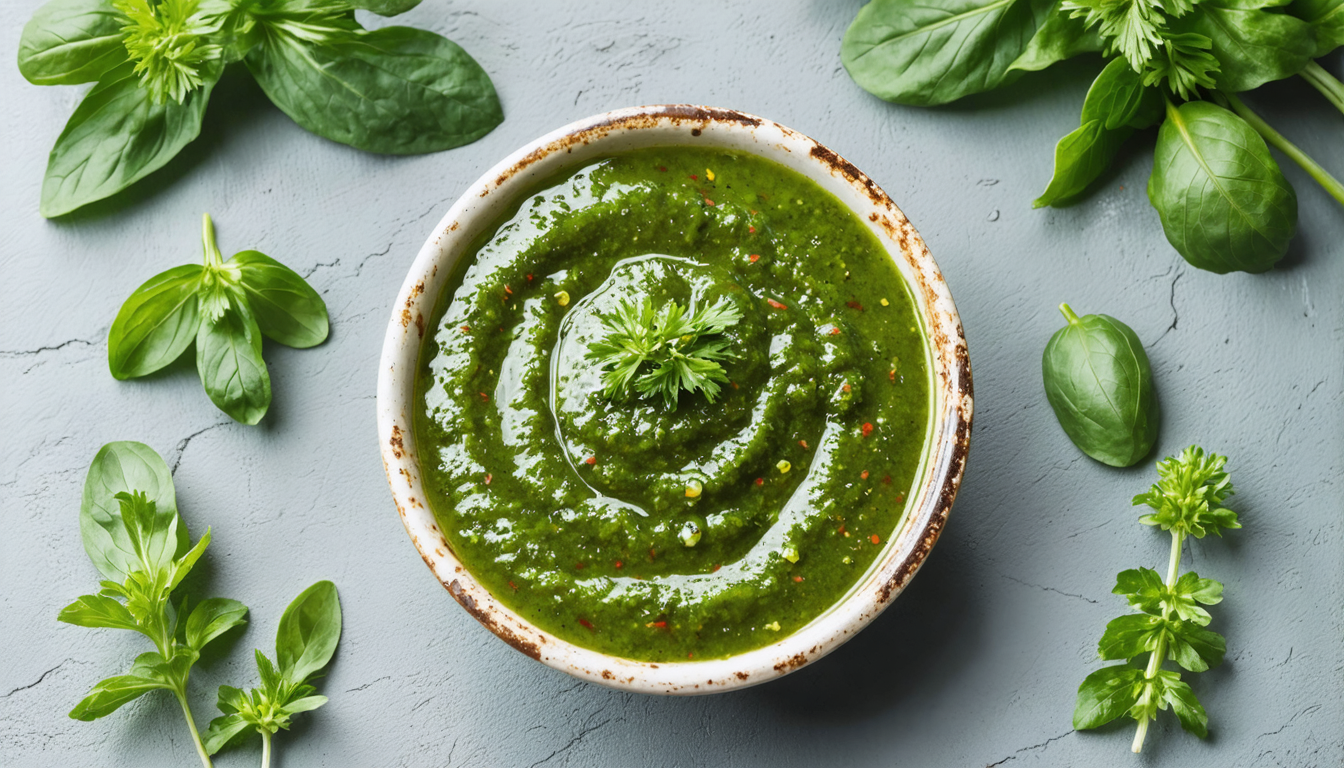 découvrez comment préparer une sauce verte maison facile et délicieuse, idéale pour accompagner tous vos plats avec fraîcheur et goût.