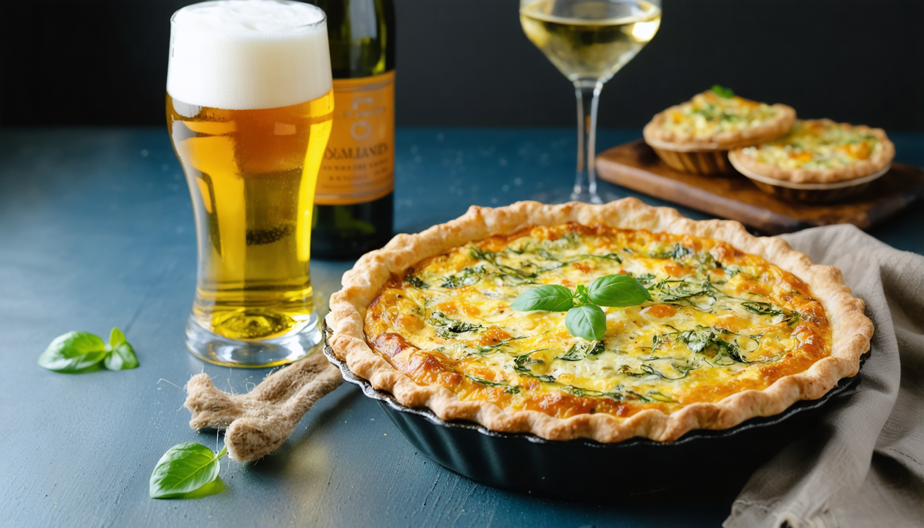 découvrez notre recette simple et gourmande de quiche légère au jambon maigre et bière, parfaite pour un repas savoureux et équilibré.