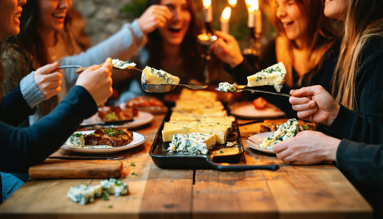 découvrez notre recette surprenante de raclette au bleu, qui réinvente le fromage traditionnel avec une touche originale et savoureuse.