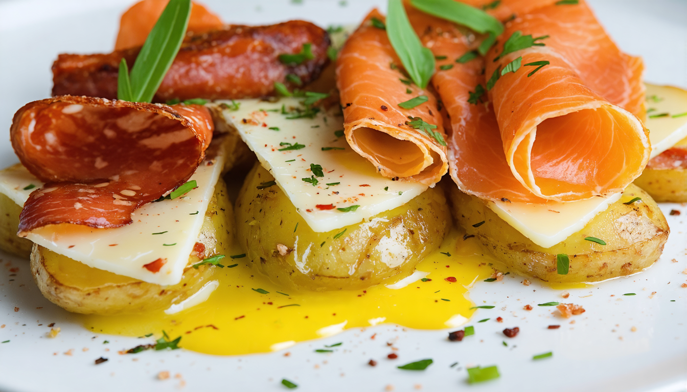 découvrez une recette originale de raclette festive au chorizo et saumon fumé, alliant saveurs riches et gourmandise pour régaler vos convives.