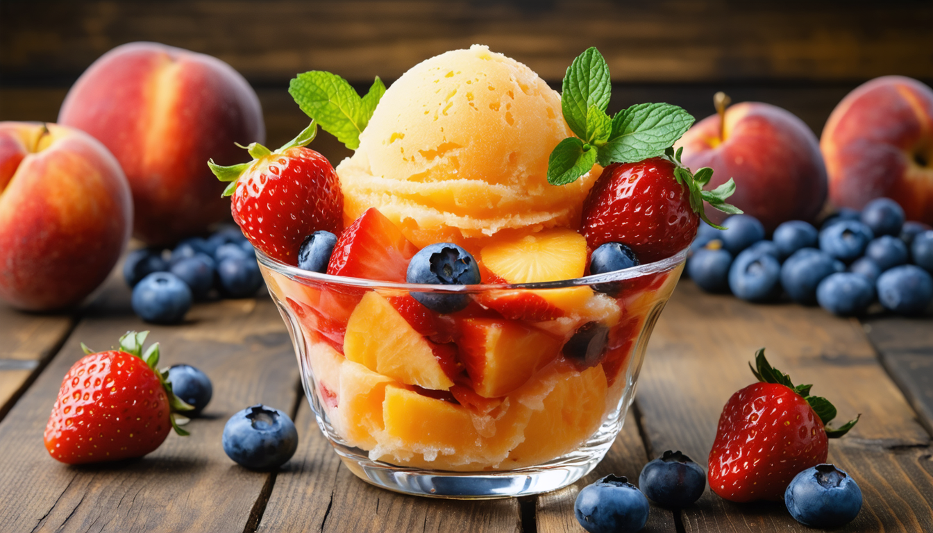 découvrez une recette rapide et facile de sorbet maison aux fruits de saison pour une pause fraîcheur saine et gourmande qui étanche parfaitement votre soif.