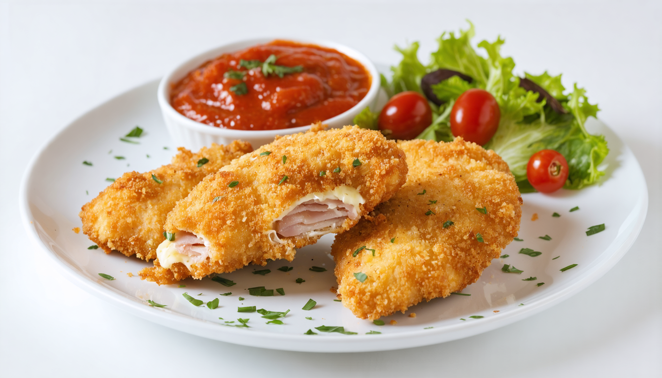 découvrez une recette simple et gourmande de cordon bleu croustillant réalisée à l'airfryer pour un plat savoureux et léger à partager en famille.