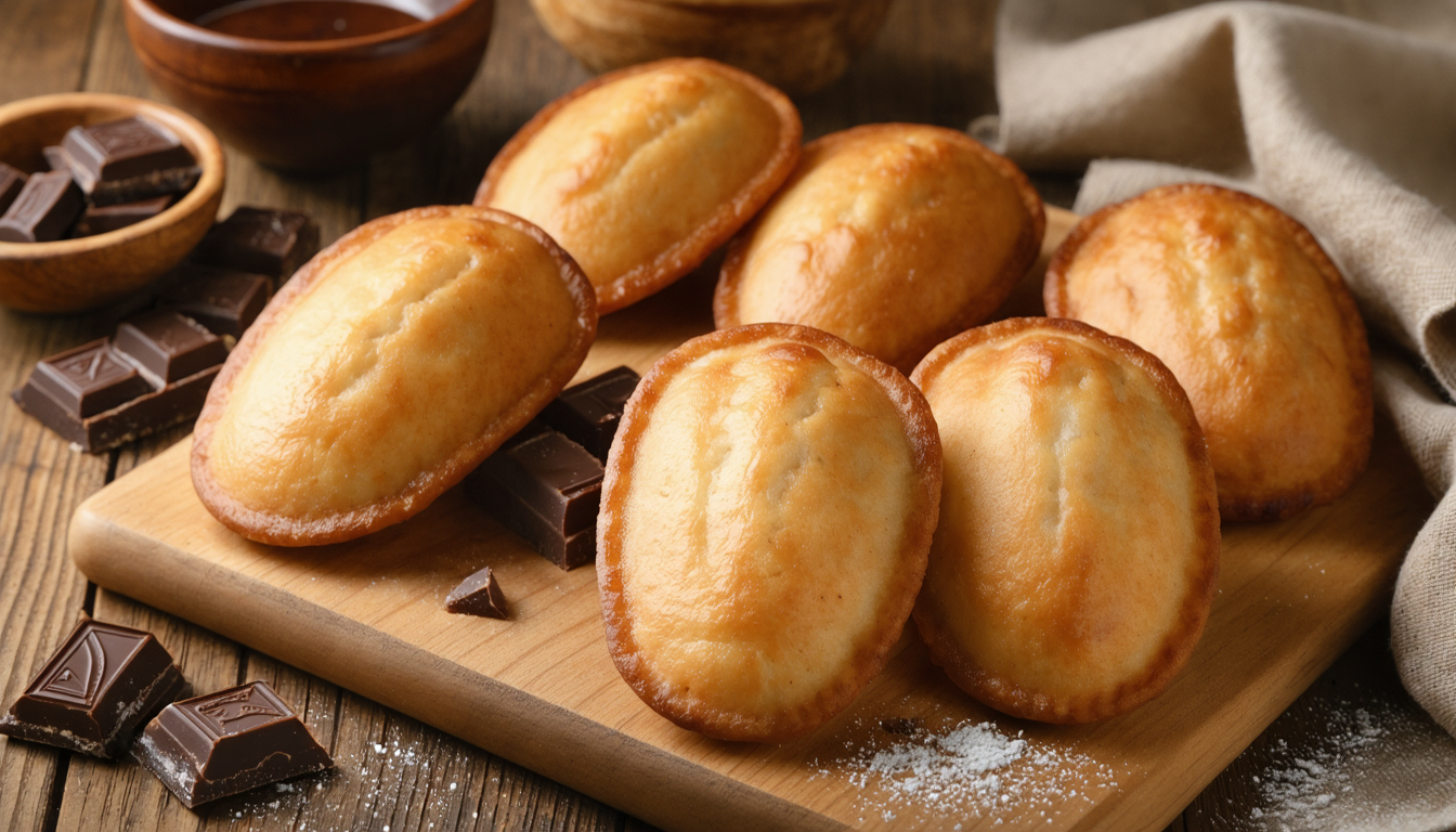 découvrez une recette facile et délicieuse pour préparer des madeleines légères au chocolat noir, parfaites pour une pause gourmande et saine.