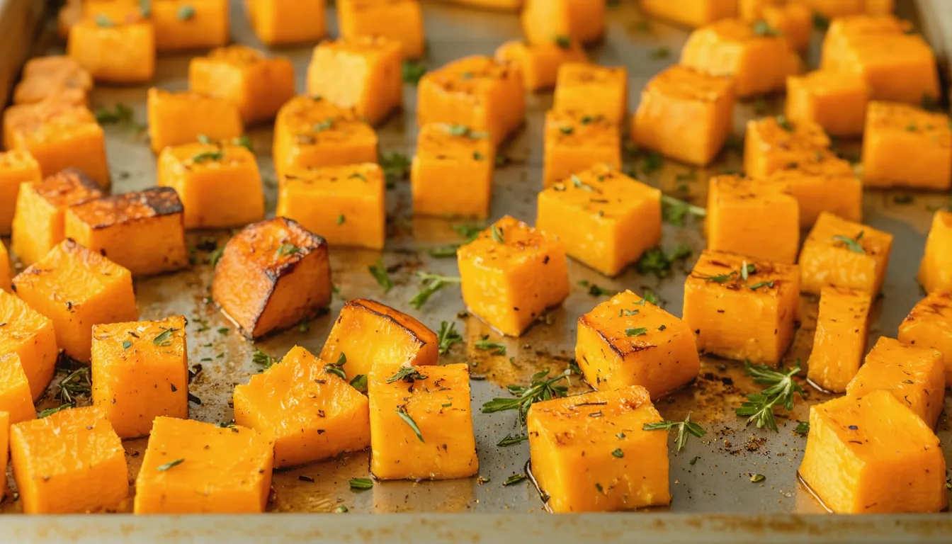 découvrez notre salade gourmande de butternut et champignons au fromage, un mariage parfait de saveurs automnales pour un plat sain et délicieux.