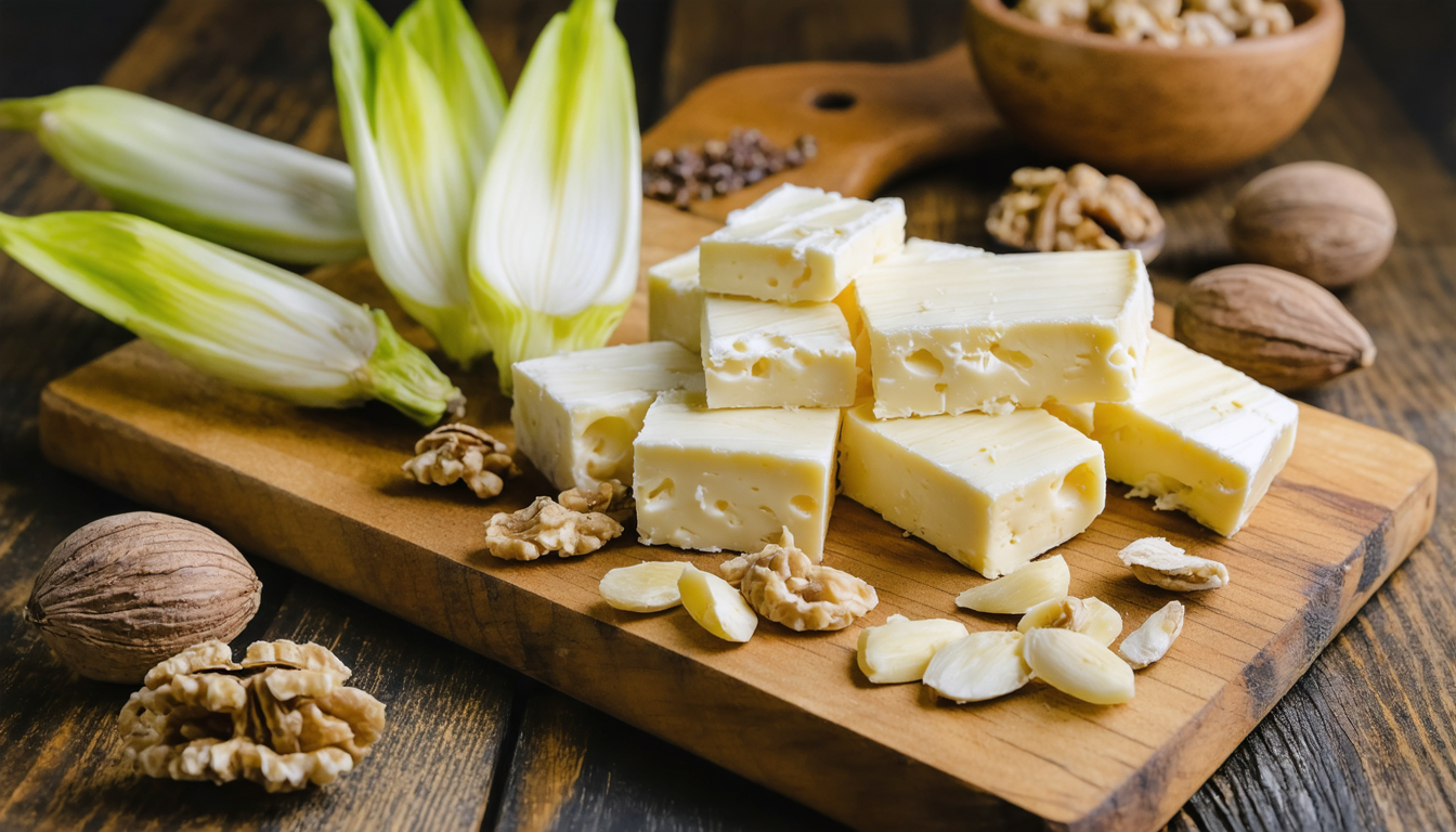 découvrez une salade croquante d’endives aux agrumes rafraîchissants, noix croustillantes et fromage de brebis fondant, pour une harmonie parfaite de saveurs et textures.
