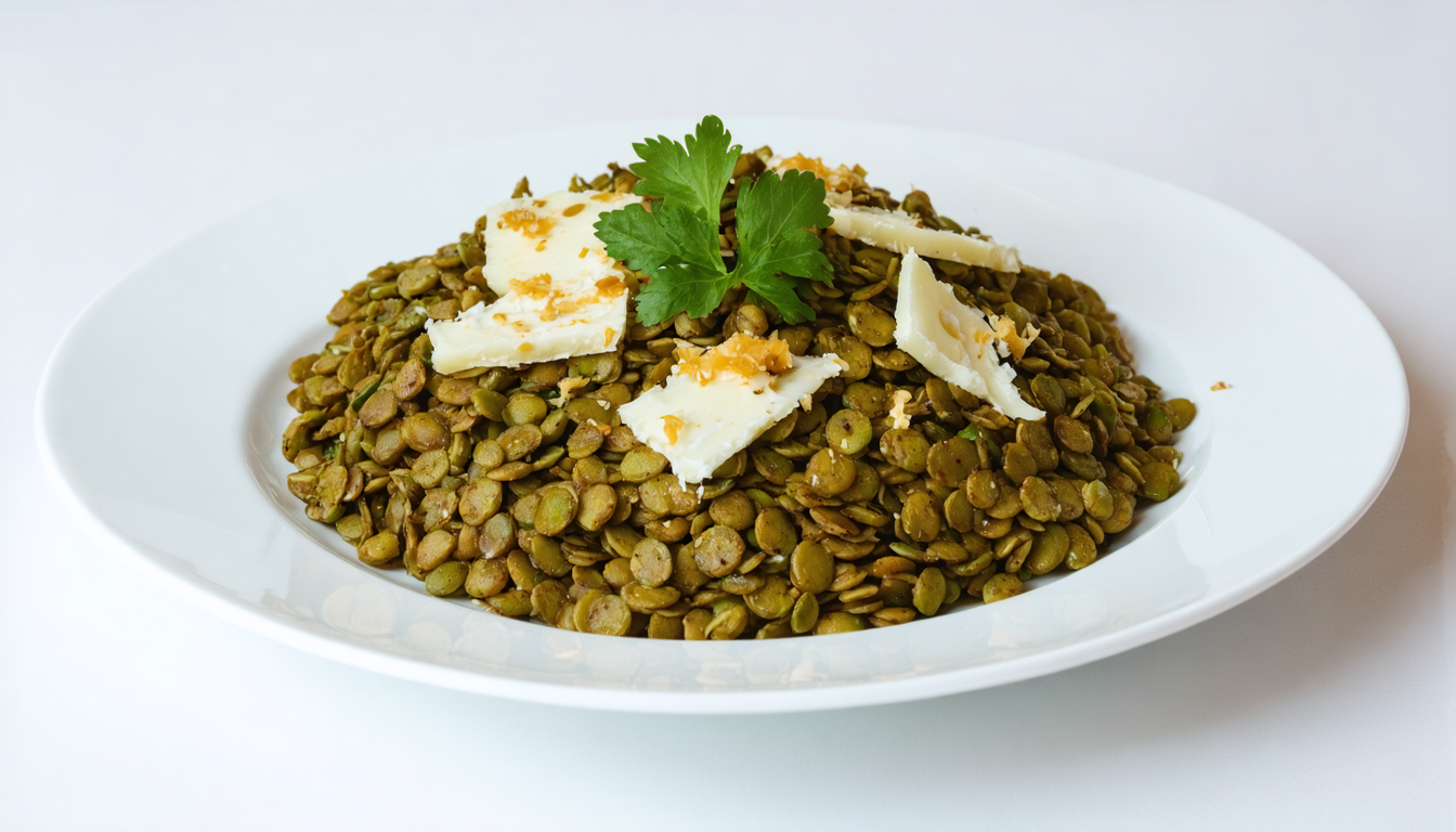 découvrez notre recette de salade de lentilles aux croustillants d'emmental, une alliance parfaite entre saveurs gourmandes et bienfaits santé pour un repas équilibré et délicieux.