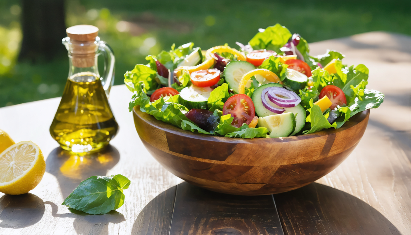 découvrez notre recette facile de salade d'été, parfaite pour un déjeuner léger et plein de saveurs fraîches. idéale pour profiter des beaux jours avec simplicité et gourmandise.