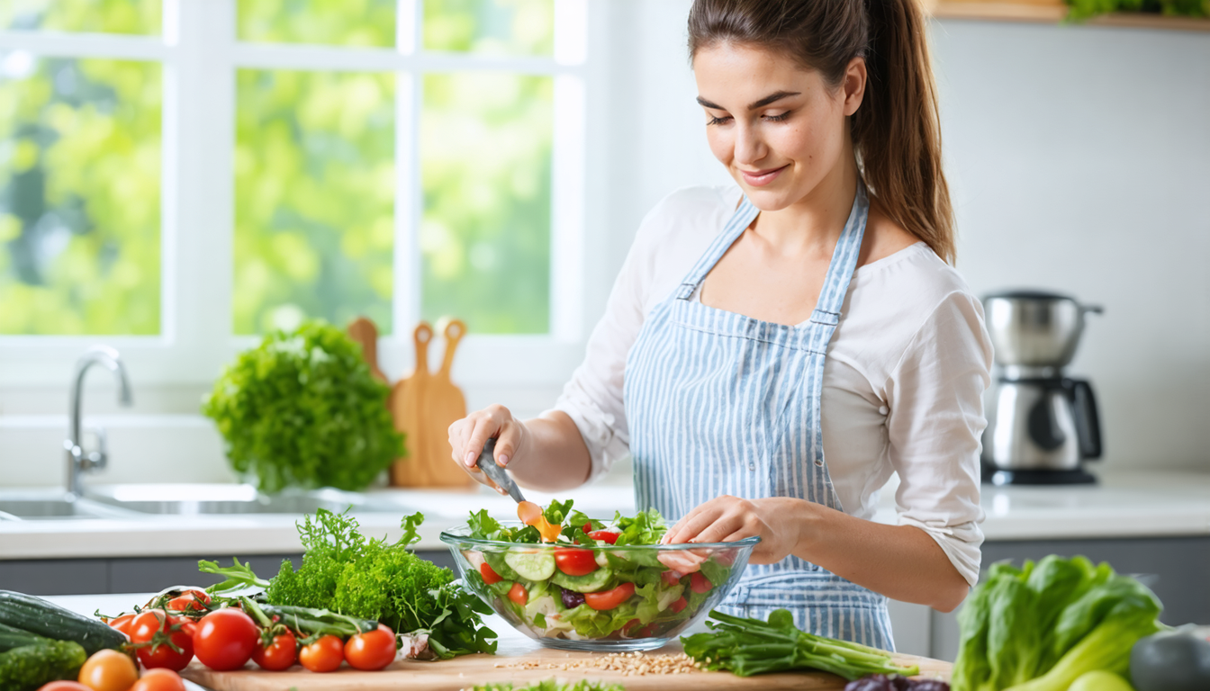 découvrez notre recette facile de salade d'été, parfaite pour un déjeuner léger et rafraîchissant avec des saveurs naturelles et colorées.