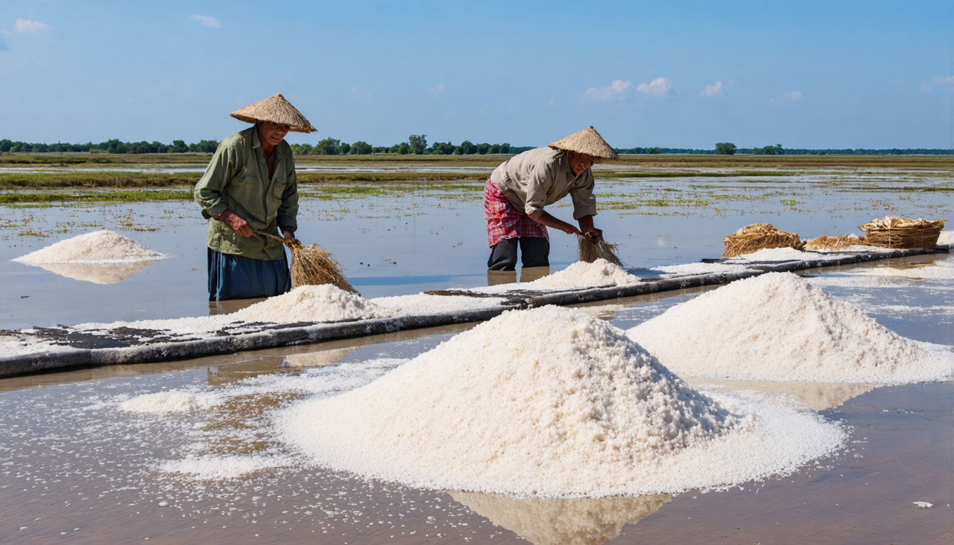 découvrez pourquoi la fleur de sel de guérande, récoltée par nos sauniers passionnés, est une alternative naturelle et saine au sel industriel, préservant mieux votre santé et apportant une saveur unique à vos plats.