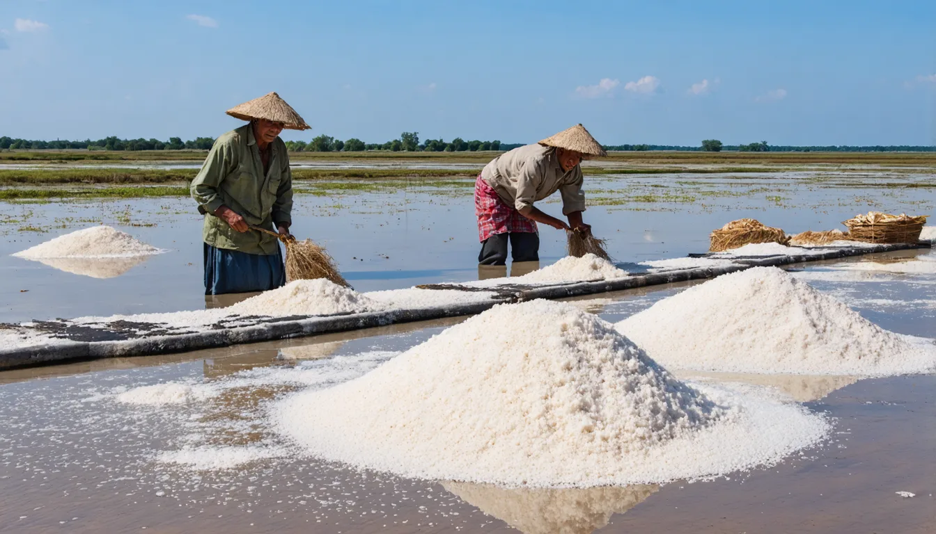 découvrez pourquoi la fleur de sel de guérande, récoltée par nos sauniers passionnés, est une alternative naturelle et saine au sel industriel, préservant mieux votre santé et apportant une saveur unique à vos plats.