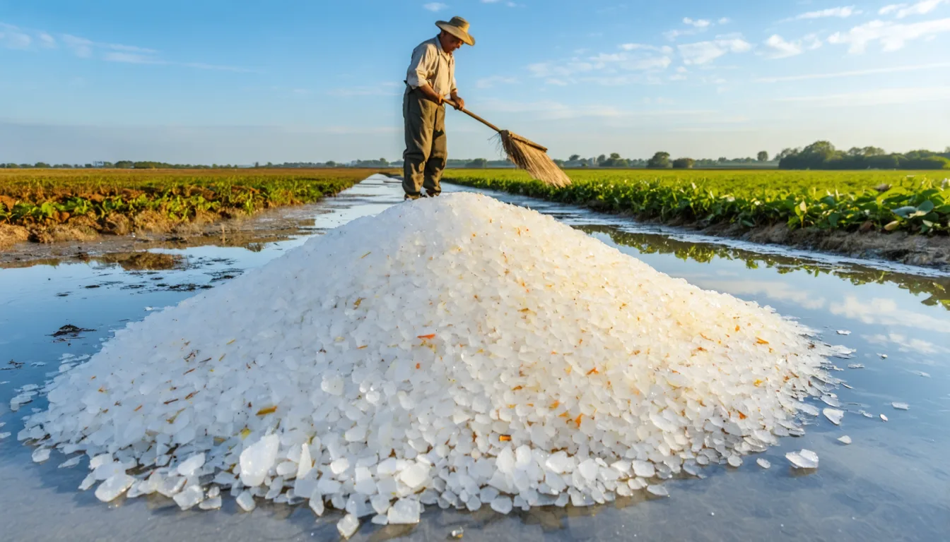découvrez pourquoi la fleur de sel de guérande, récoltée avec soin par nos sauniers, est une alternative naturelle et saine au sel industriel, préservant mieux votre santé et apportant une saveur authentique à vos plats.