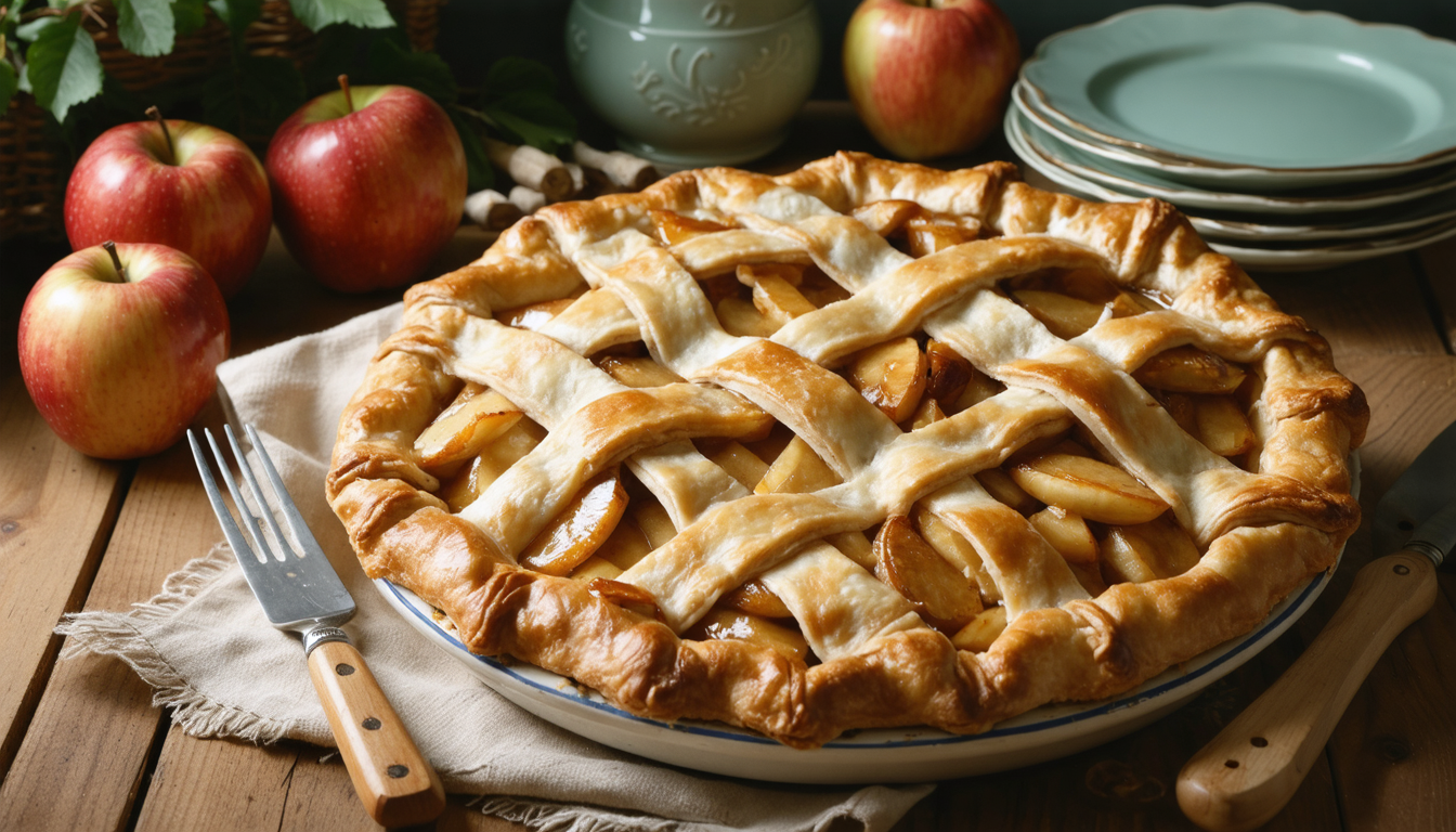 découvrez la recette authentique de la tarte aux pommes façon grand-mère, un délicieux voyage gourmand qui vous replonge aux saveurs d'antan.