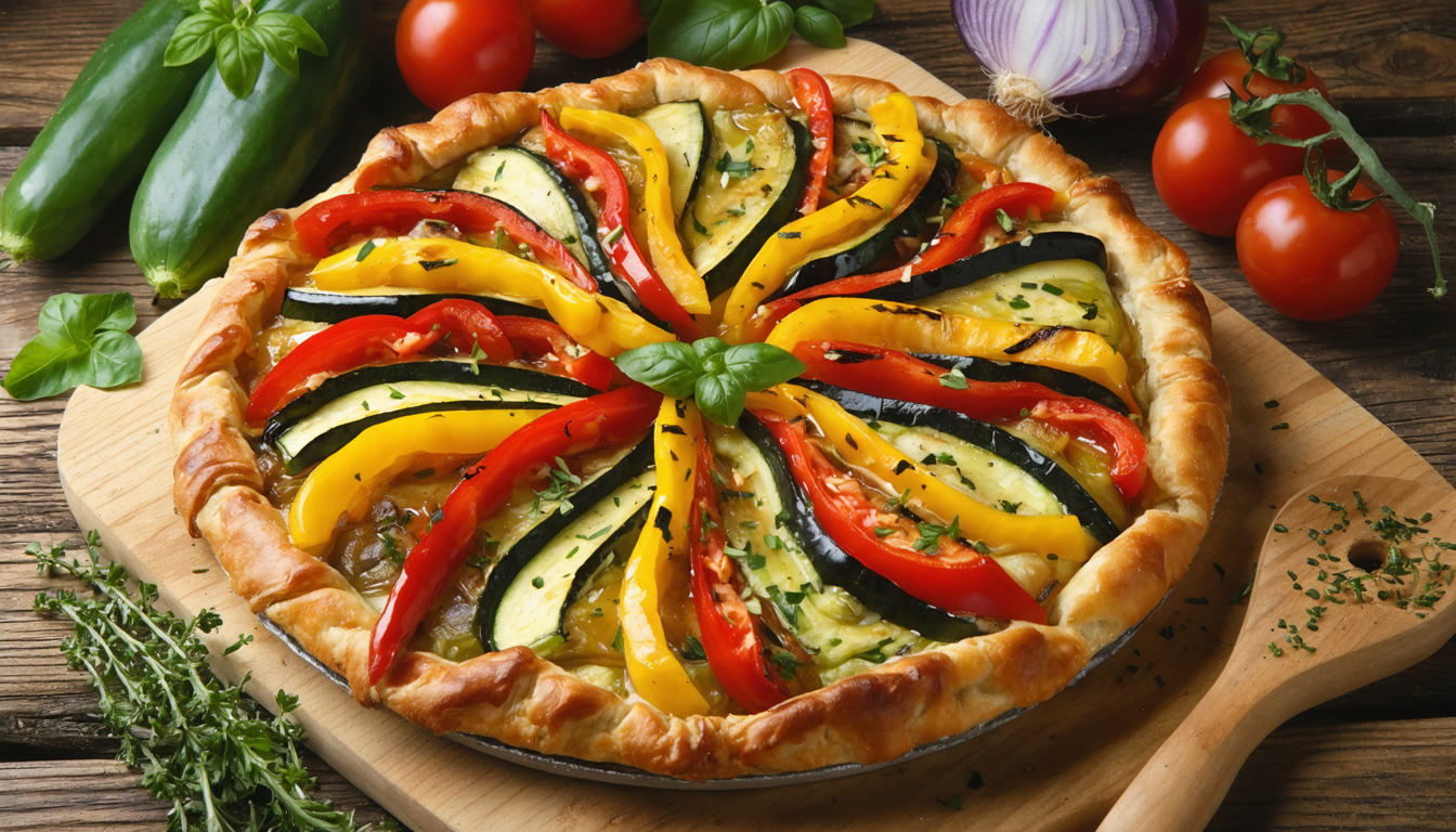 découvrez notre tarte estivale aux légumes grillés, une recette saine et savoureuse parfaite pour garder la ligne tout en vous faisant plaisir cet été.