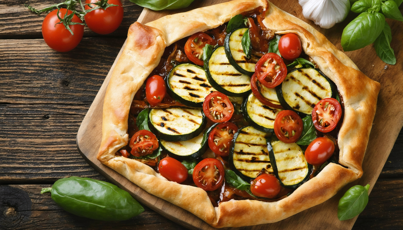 découvrez notre tarte estivale aux légumes grillés, une recette saine et savoureuse parfaite pour garder la ligne tout en vous régalant cet été.