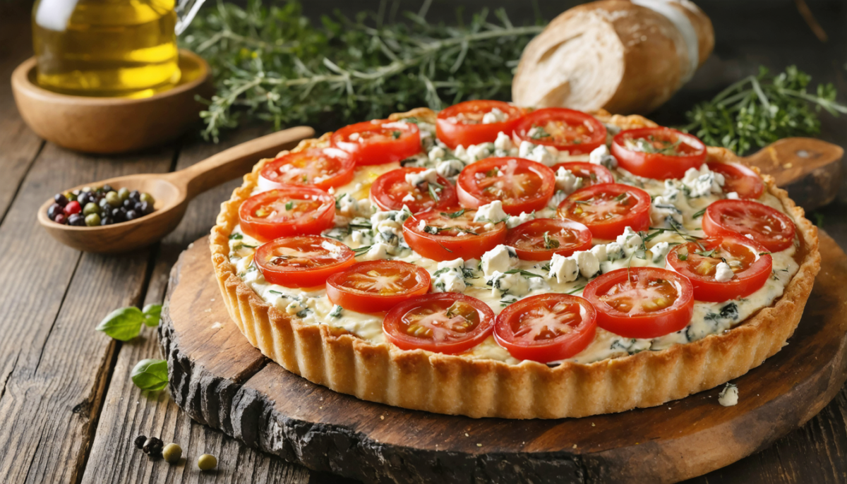 découvrez la recette de la tarte fine aux tomates et fromage bleu, une gourmandise légère alliant des saveurs délicates pour un plaisir authentique.