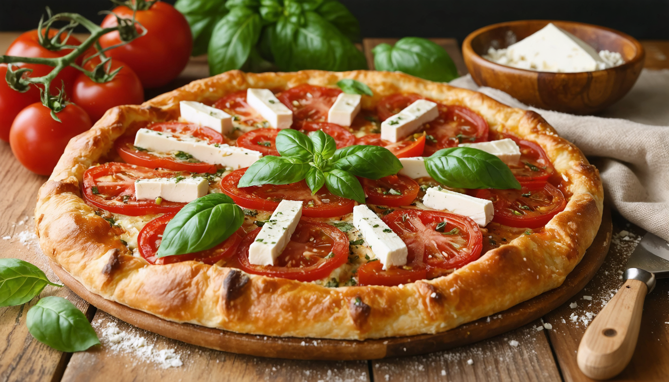 découvrez notre recette simple et savoureuse de tarte rustique tomate et feta, idéale pour un repas gourmand et rapide à préparer.