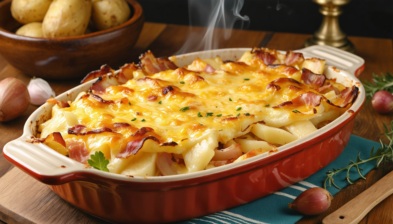 découvrez la tartiflette allégée, une recette savoureuse et légère qui réconcilie plaisir gourmand et équilibre alimentaire. parfaite pour vos repas en toute saison !