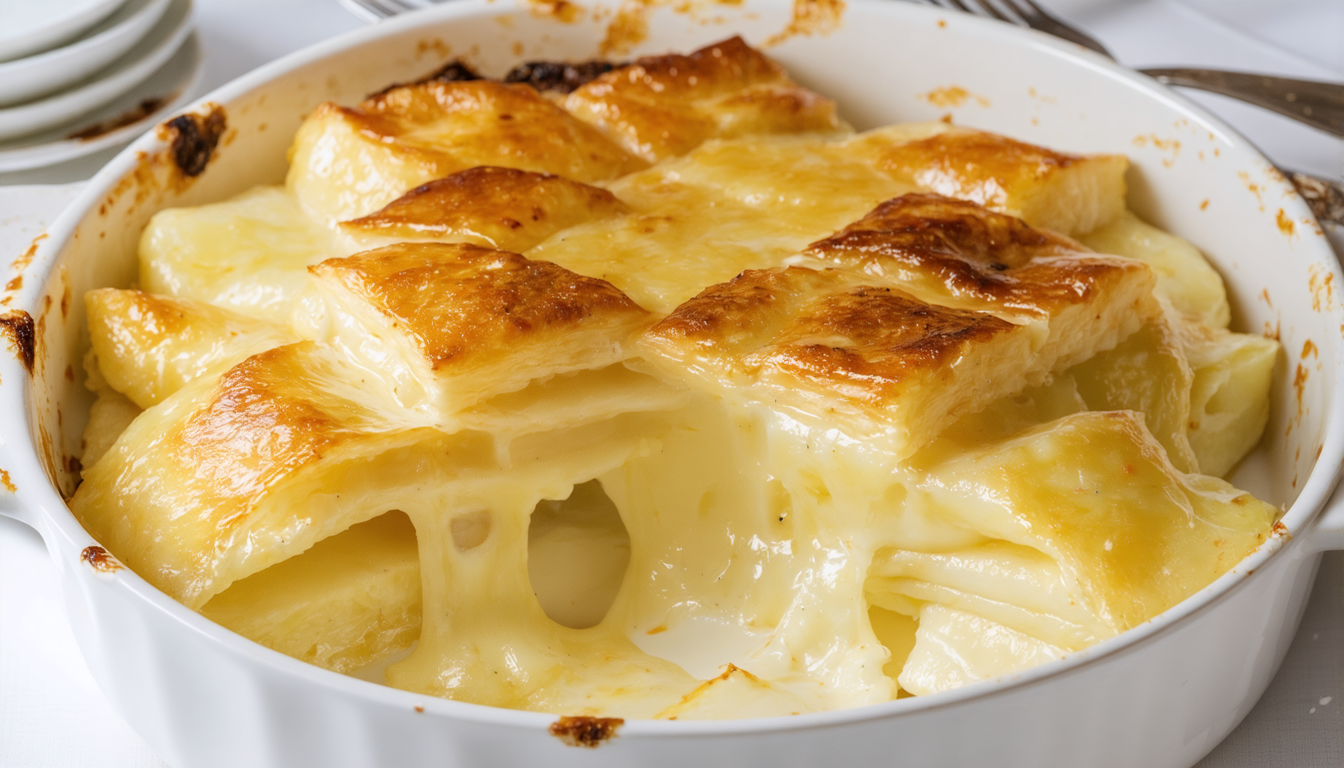 découvrez notre tartiflette authentique avec des pommes de terre dorées et un reblochon crémeux qui fond délicieusement en bouche, pour un plat savoureux et réconfortant.