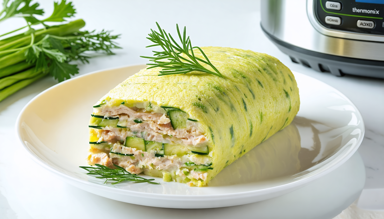 découvrez la terrine express de courgettes et thon au thermomix, une recette facile, rapide et délicieuse pour un repas savoureux et équilibré.