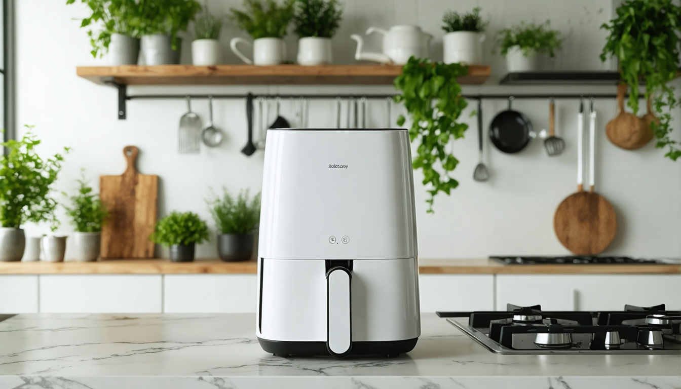 découvrez notre test complet de la friteuse ninja double stack xl sl400euwh, offrant 9,5 l de cuisson saine sans huile pour des repas savoureux et légers.