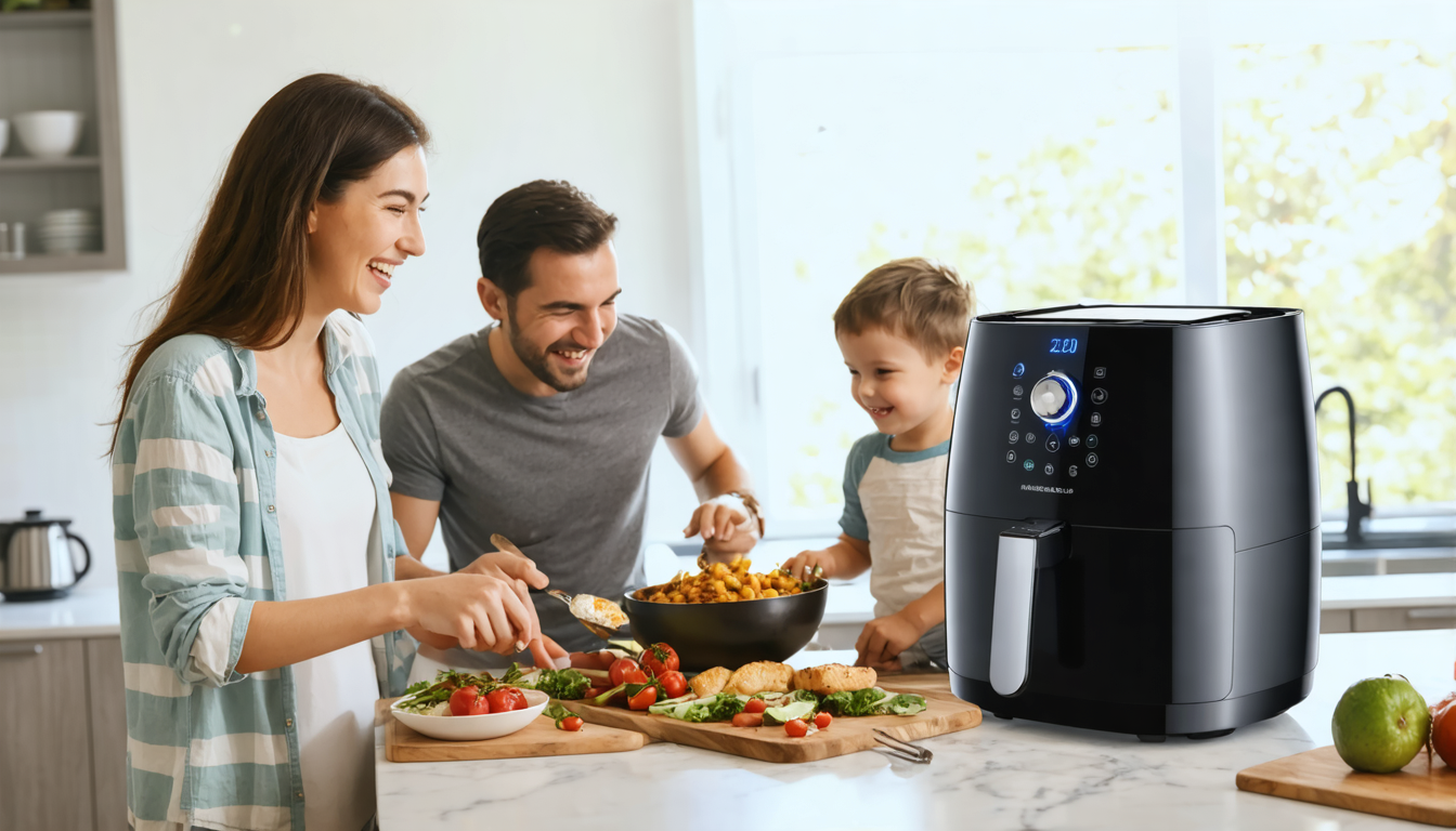 découvrez notre test complet de la friteuse sans huile cosori air fryer twinfry 10l avec contrôle intelligent, une solution pratique et saine pour cuisiner rapidement et facilement.