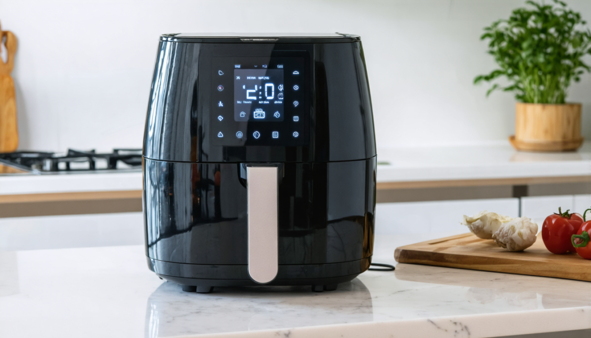 découvrez notre test complet de la friteuse sans huile cosori air fryer twinfry 10l, équipée d'un contrôle intelligent pour une cuisson saine, rapide et personnalisée. idéale pour toute la famille !