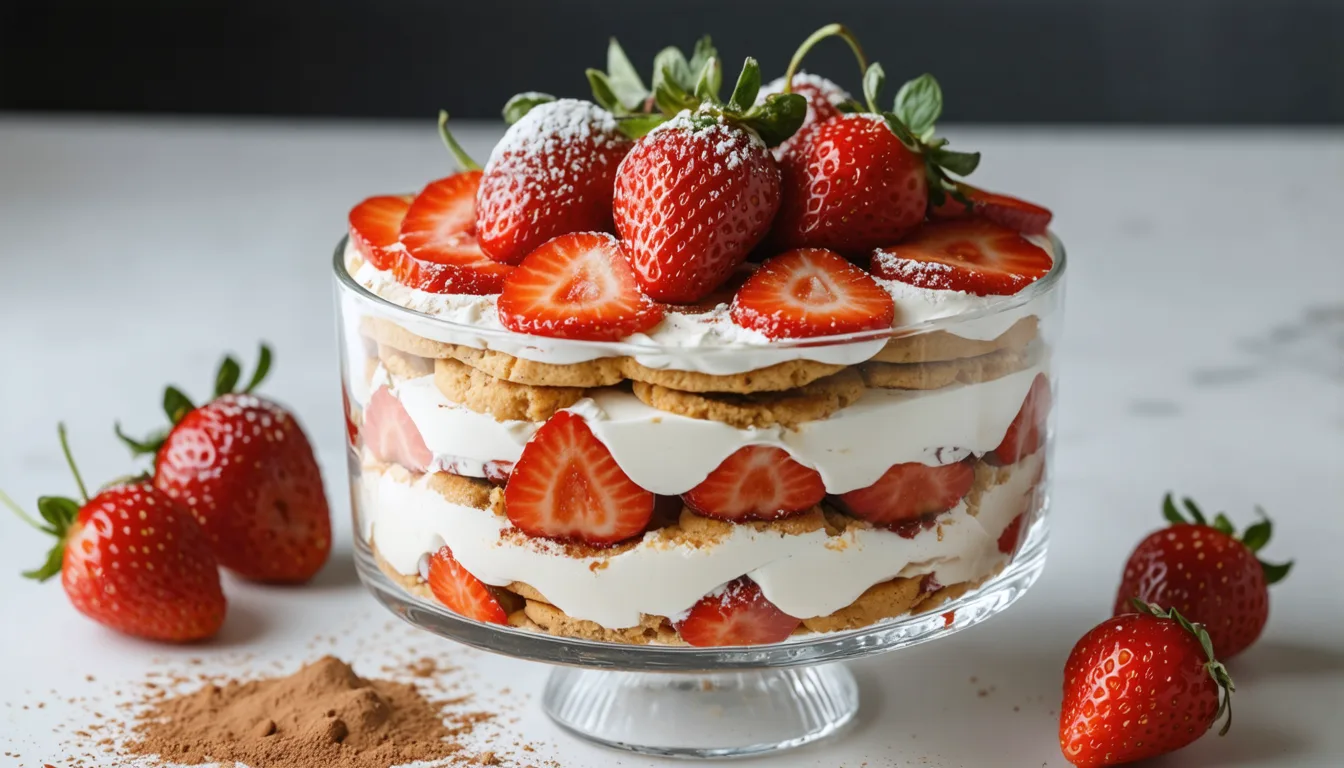 découvrez la recette estivale et légère du tiramisu aux fraises sans cuisson, un dessert italien incontournable, rapide et facile à préparer pour toutes les occasions.