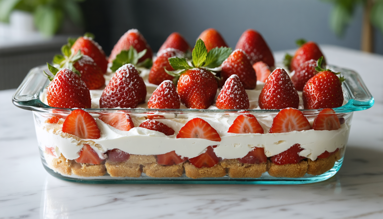 découvrez notre recette de tiramisu express aux fraises, un dessert frais et léger parfait pour impressionner vos invités sans passer des heures en cuisine.