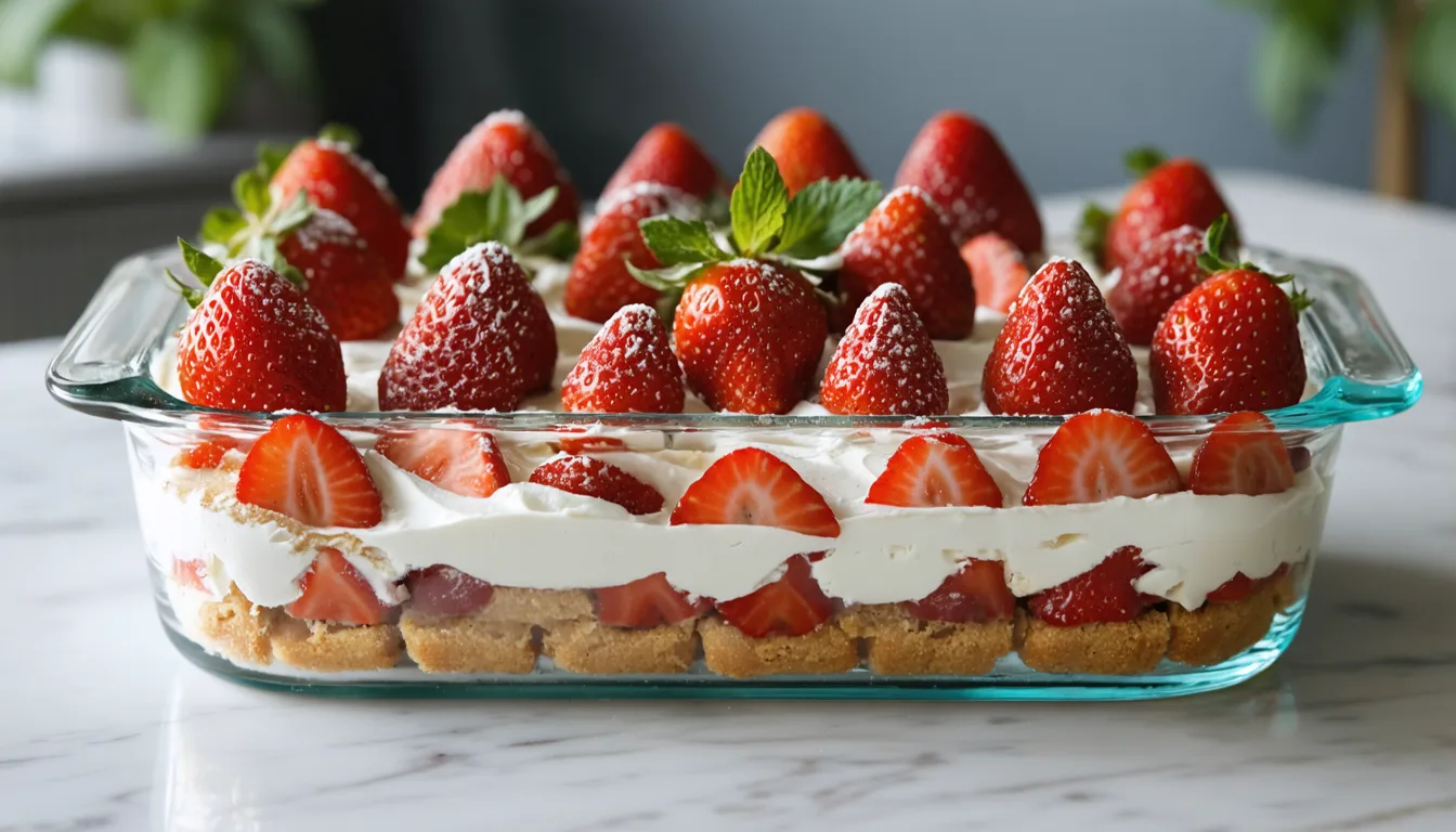 découvrez notre recette de tiramisu express aux fraises, un dessert frais et léger parfait pour impressionner vos invités sans passer des heures en cuisine.
