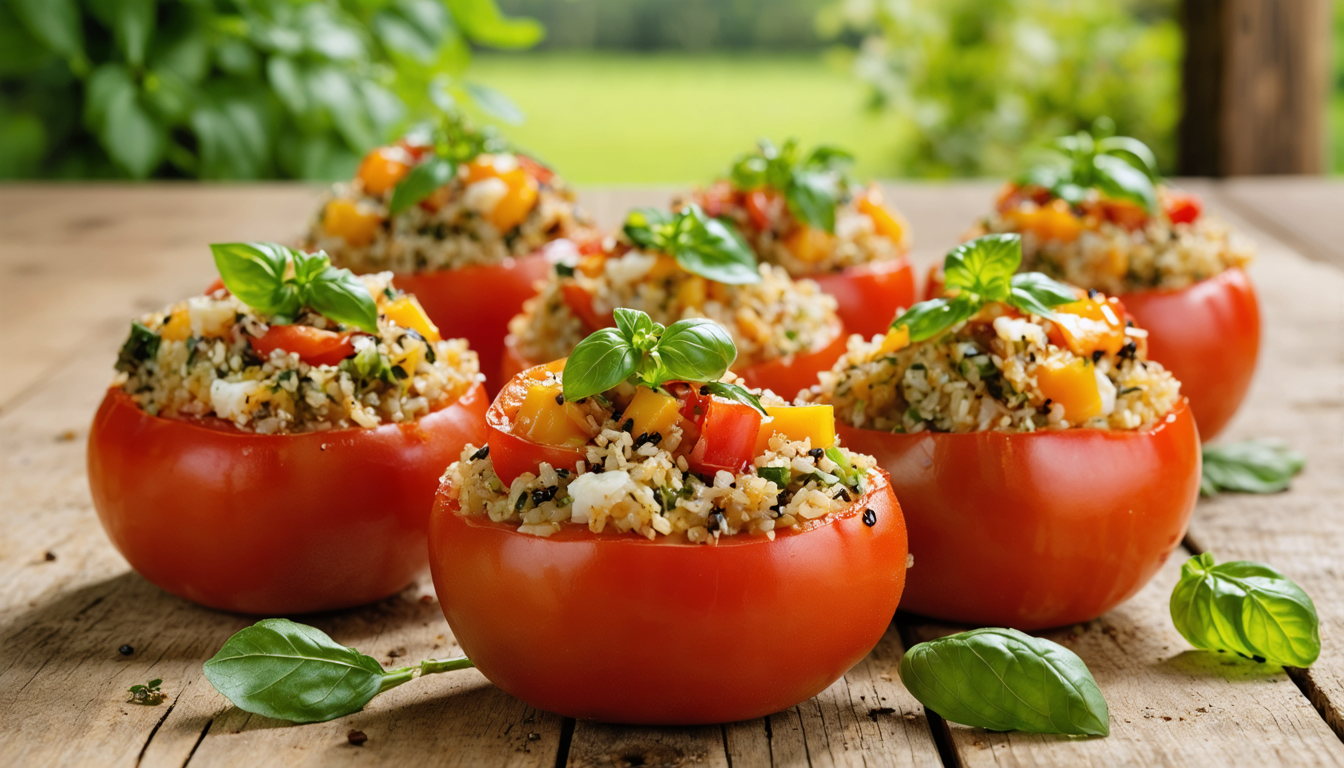 découvrez la recette revisitée des tomates farcies de grand-mère, alliant simplicité et fraîcheur pour un été gourmand et savoureux.