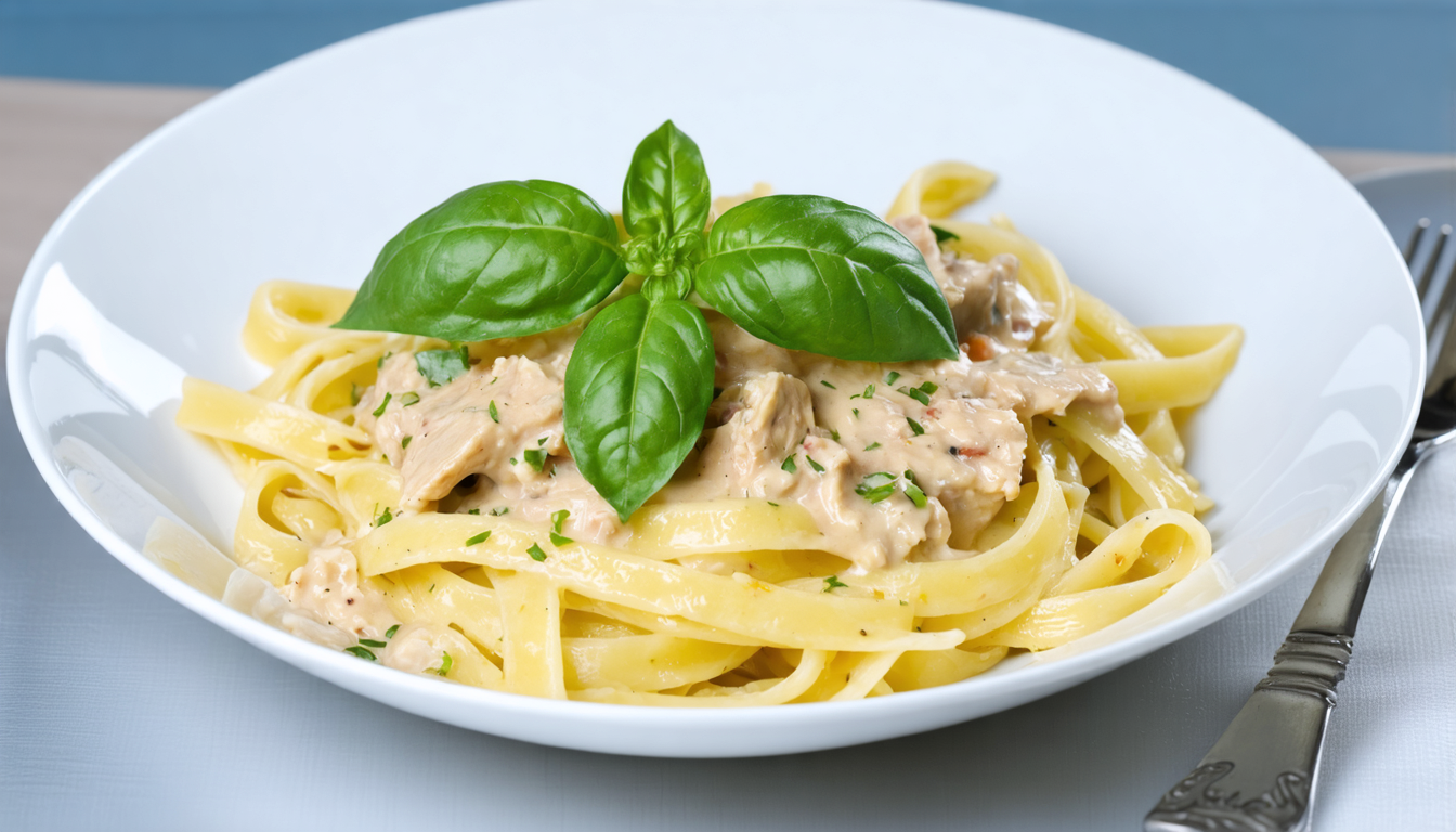 découvrez comment transformer facilement votre thon en boîte en une sauce crémeuse et savoureuse en seulement 2 étapes simples pour un déjeuner gourmand et rapide.