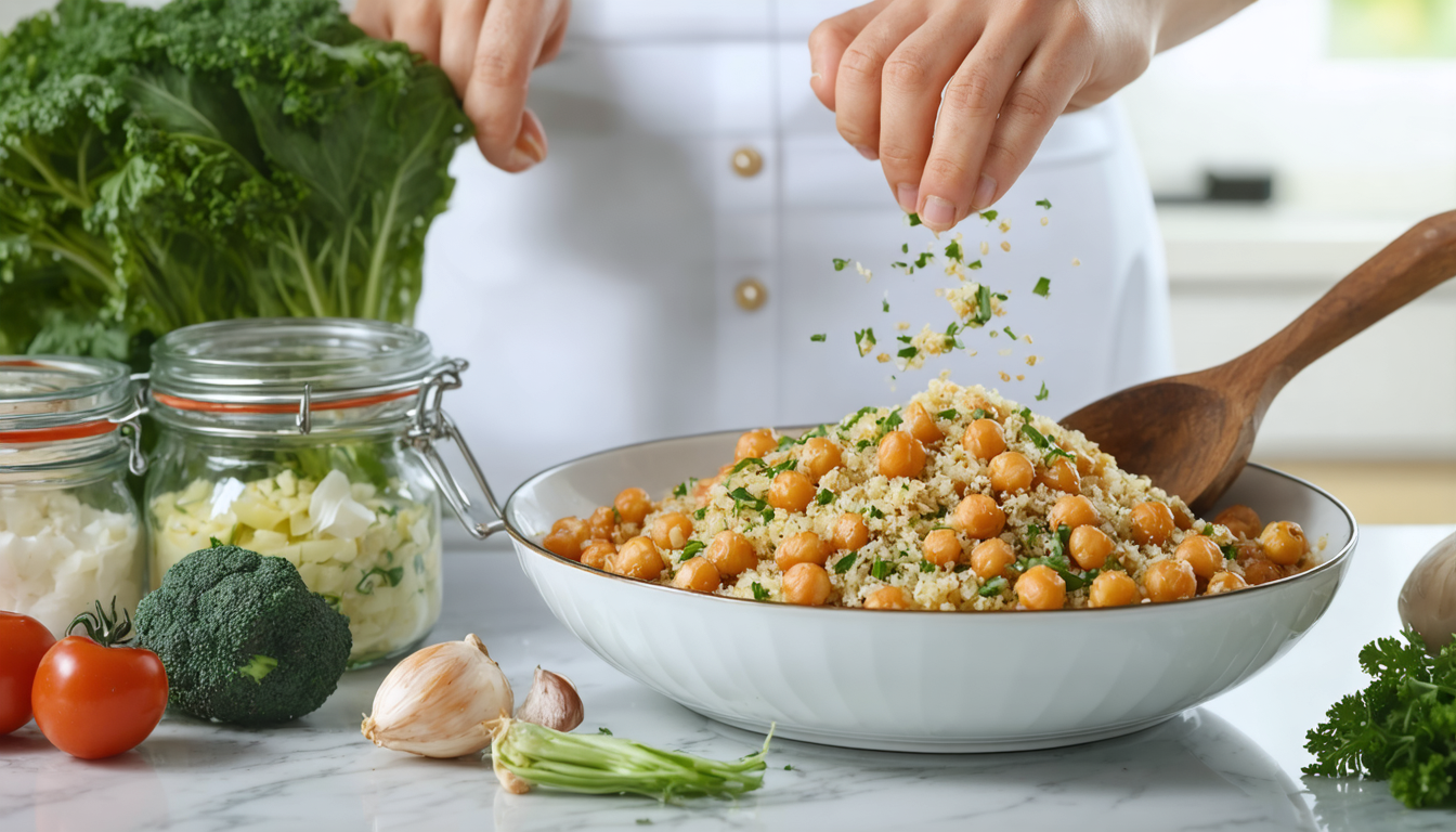 découvrez une recette riche en protéines sans viande, parfaite pour un dîner sain, savoureux et équilibré.