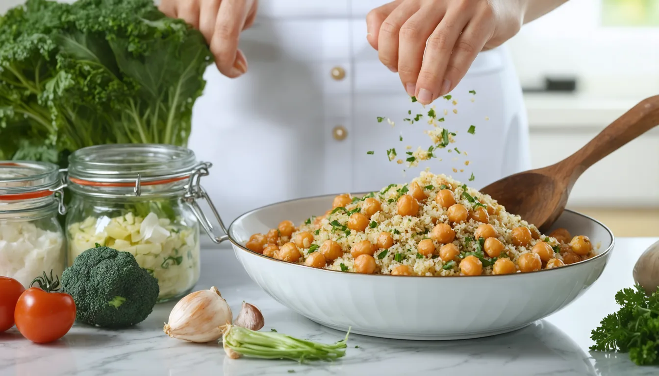 découvrez une recette riche en protéines sans viande, parfaite pour un dîner sain, savoureux et équilibré.