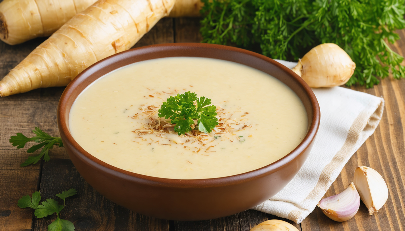 découvrez notre recette simple et gourmande de velouté de panais, parfaite pour réchauffer vos repas avec douceur et saveurs inédites.