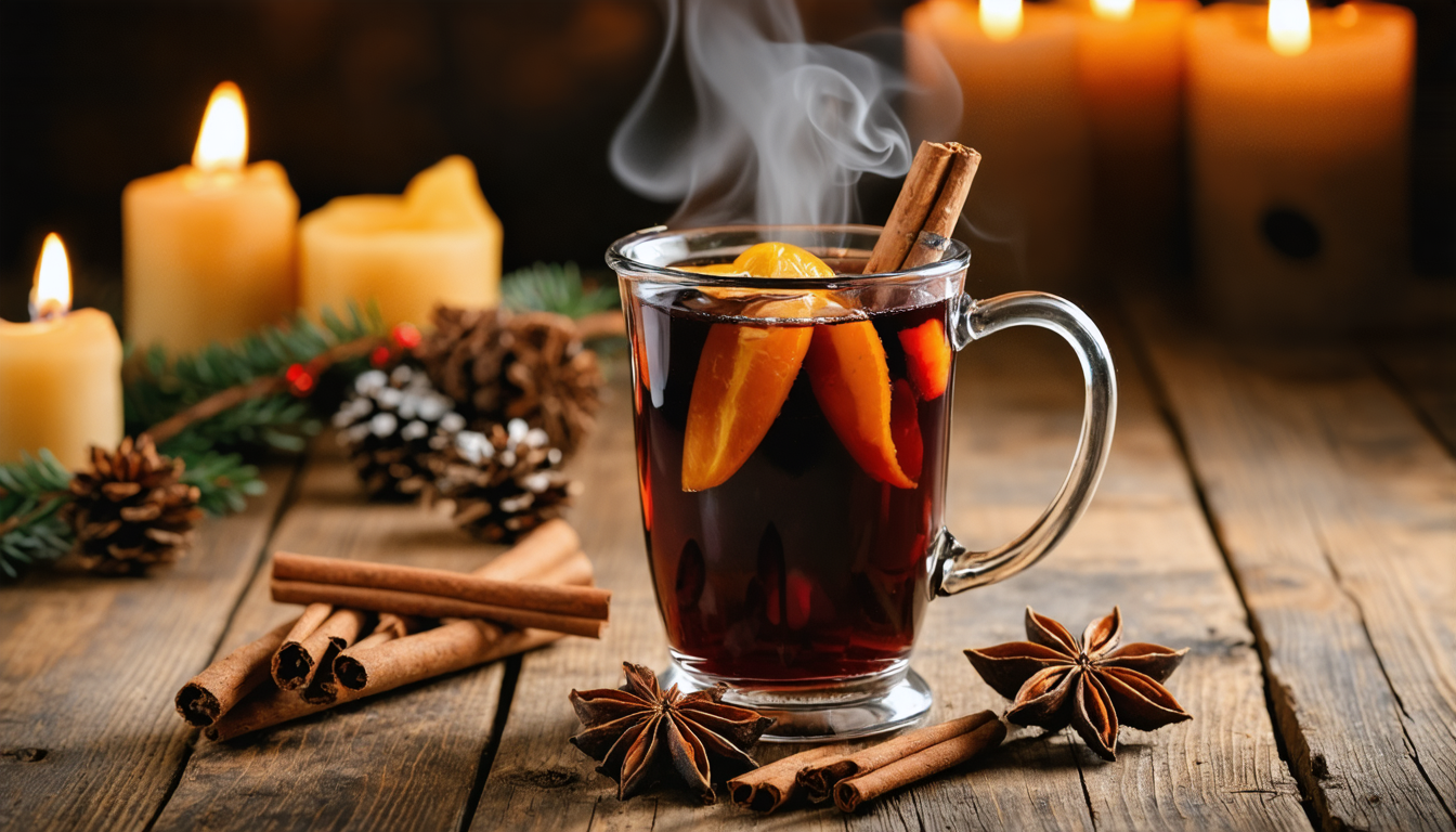 découvrez notre recette facile de vin chaud léger pour réchauffer vos soirées d'hiver avec une boisson savoureuse et pleine d'épices.