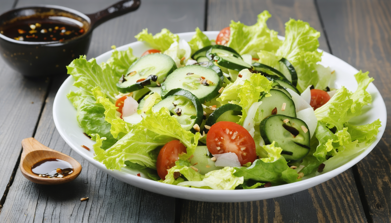 découvrez notre vinaigrette express à la sauce soja, une recette simple et savoureuse pour sublimer vos salades en un rien de temps.